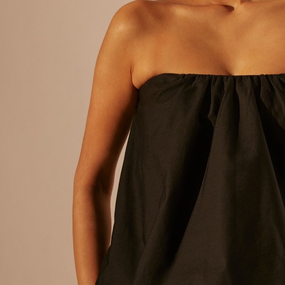 Cecilia Pettersson Palm Swing Tube Top Black Sz M - Picture 2 of 6